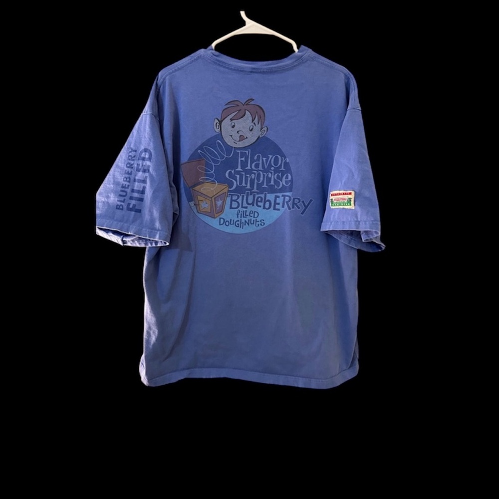 Krispy Kreme Rare Cotton Team Gear T- Shirt Size Large 100 % Cotton READ BELOW